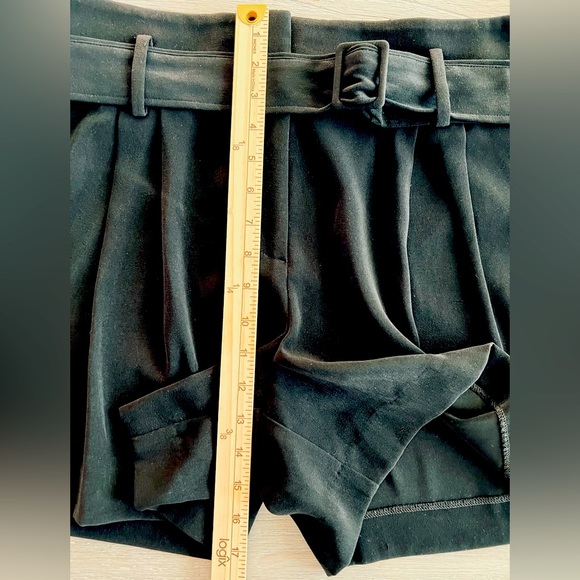 Ann Taylor Factory High Waisted Black Dress Shorts Size 14 - Picture 5 of 9